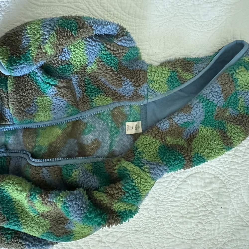 Tucker + Tate Green and Blue Fleece Jacket